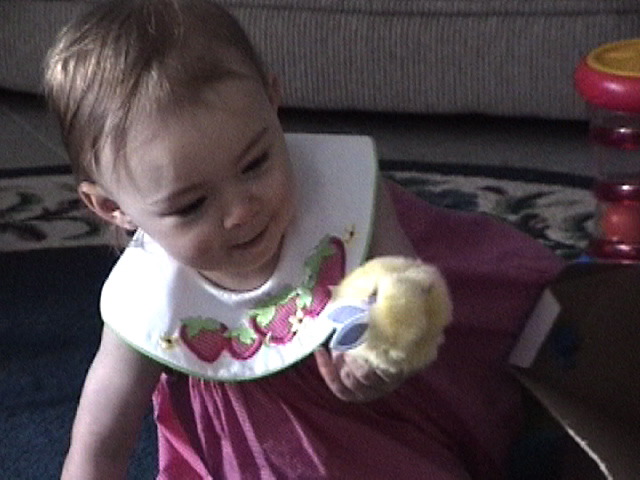 Jenna and the Chirping duckie